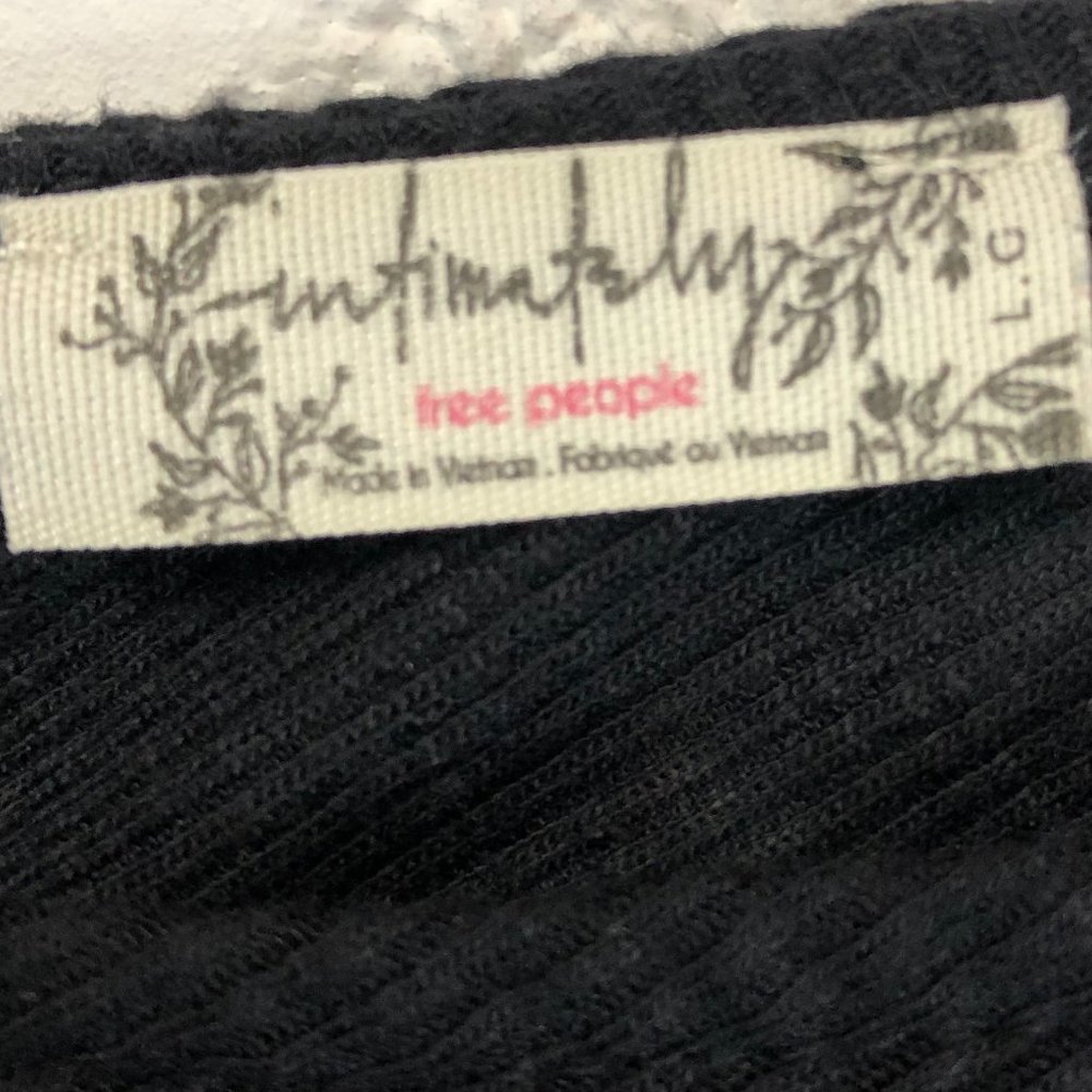 Intimately Free People Black Cropped Tank Top - Picture 5 of 5